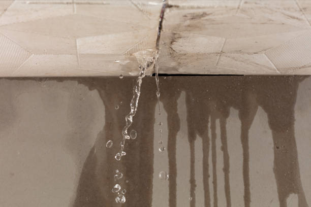 Professional Flood Damage Cleanup technician working in Clinton, NC